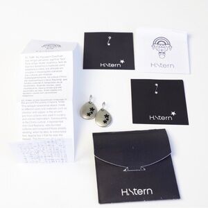 H Stern El Tumi set of 2 pewter charms stars aztec pendants jewellery Mayan